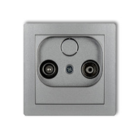 KARLIK DECO 7DG2K  Gniazdo abonenckie RTV końcowego 2dB