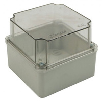 F-ELEKTRO F1.0235 Puszka BS 120x120x100 pokrywa przeźroczysta IP66