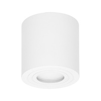 MEGY DLR GU10 downlight max 50W, IP54, okrągły, biały, aluminium