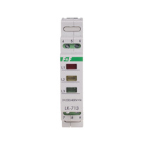 F&F LK-713R Lampka sygnalizacyjna 3 LED Czerwona