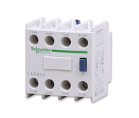 SCHNEIDER Styki pomocnicze, Tesys Deca, 2NO+2NC, przednie, LADN22