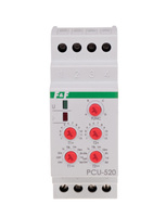 F&F Przekaźnik czasowy PCU-520 UNI z nastawą czasu pracy i czasu przerwy