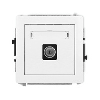 KARLIK DECO DGTV-1  Gniazdo antenowe pojedyńcze  TV