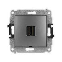 KARLIK MINI 11MHDMIBO-5 Mechanizm gniazda pojedynczego HDMI 2.1, 8K, bez pola opisowego