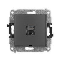 KARLIK MINI 28MGKBO-9  Gniazdo komputerowe pojedyńcze  1xRJ45