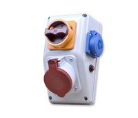 Pawbol r-box rozdzielnica budowlana 32a/5 1x250v 0/1