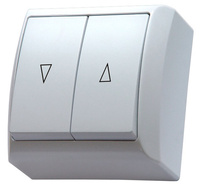 Ospel bis ŁN-7B/00 Łącznik żaluzjowy biały