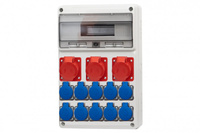 F-ELEKTRO 75100.160 Rozdzielnica LEGATO 16M 2x16/5, 32/5, 10x230V