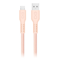Kabel USB-A - Lightning eXc IMMORTAL, 2m, 30W, szybkie ładowanie, kolor mix