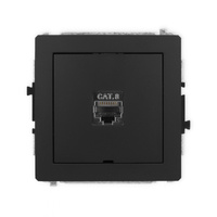 KARLIK DECO 12DGKBO-11 Gniazdo komputerowe pojedyńcze 1xRJ45