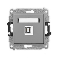 KARLIK ICON 27IGUSB-3  Gniazdo pojedyńcze  USB A-B 2.0