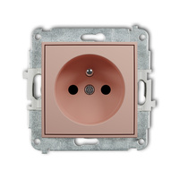 KARLIK ICON 62IGP-1zp Mechanizm gniazda pojedynczego z uziemieniem 2P+Z (przesłony torów prądowych)