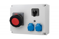 F-ELEKTRO F3.0296 Rozdzielnica R-310 63/5, 2x230V, 0/1(63A) z bezpiecznikiem
