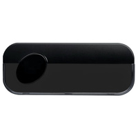 Przycisk dzwonkowy przewodowy, czarny