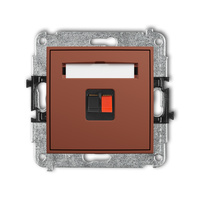 KARLIK MINI 63MGG-1 Mechanizm gniazda głośnikowego pojedynczego