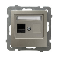 Ospel as GPK-1G/K/m/45 Gniazdo komputerowe pojedyncze, kat. 5e MMC