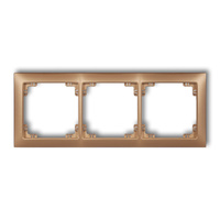 KARLIK DECO 8DRSO-3 Ramka uniwersalna potrójna z tworzywa DECO Soft