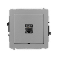 KARLIK DECO 27DGKBO-9  Gniazdo komputerowe pojedyńcze  1xRJ45