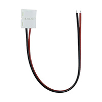 Złączka LED 8mm, jednostronna, z przewodem