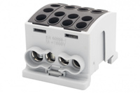 F-ELEKTRO F2.0365 Zacisk HLK 100A-4 (1x25,3x16 / 1x25,3x16)-czarny