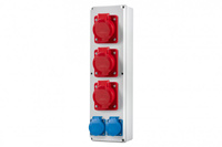 F-ELEKTRO F3.0419 Roz. VERTICAL B 16/5, 2x32/5, 2x230V
