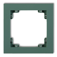 KARLIK DECO 51DR-1 Ramka uniwersalna pojedyncza z tworzywa DECO Pastel Matt