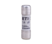ETI 002651012 Wkładka topikowa cylindryczna CH10x38 gG 1A/500V