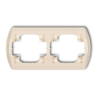 KARLIK TREND 1RH-2 Ramka pozioma podwójna