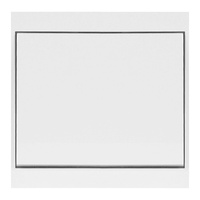 Przycisk dzwonek p/t z podświeleniem Luna, 10A, 250V, WP-6/7LS, biały