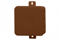 F-ELEKTRO F1.0269 Puszka hermetyczna V5, termoplast 75x75x41 IP54, brąz-klik