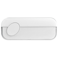 Przycisk dzwonkowy przewodowy, biały