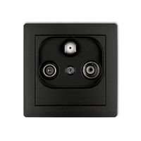 KARLIK DECO 12DGS Gniazdo abonenckie RTV-SAT końcowego 1