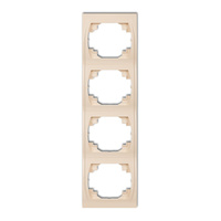 KARLIK LOGO 1LRV-4 Ramka pionowa poczwórna