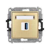 KARLIK MINI 29MGUSB-5 Mechamizm gniazda pojedynczego USB A-A 3.0