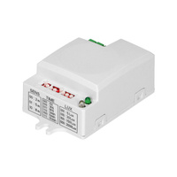 Mikrofalowy czujnik ruchu mini, 360°/180°, z regulacją zworkową, IP20, 1200W