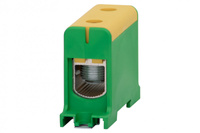 F-ELEKTRO F2.0287 LZ Listwa zaciskowa w korpusie ZU 1-torowa 35mm2-150mm2-żółto/zie