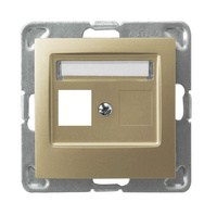 Ospel impresja GPK-1Y/p/28 Obudowa gniazda typu Keystone prosta