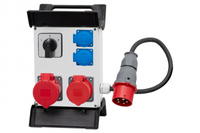 F-ELEKTRO F3.0897  Rozdzielnica  R-240 2x32/5, 2x230V, L/P wt.32/5 +P +STP