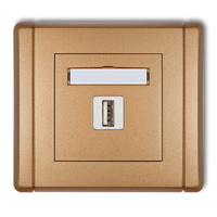 KARLIK FLEXI 8FCUSB-1  Ładowarka USB pojedyncza USB A