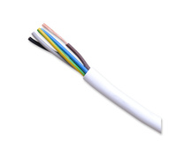 ELPAR Przewód kabel H05VV-F OWYżo 300/500V 5x1 mm2 biały 5901854404608