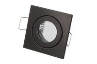 *LED line® Oprawa sufitowa wodoodporna MR11 kwadratowa czarna