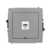 KARLIK DECO 27DGKBO-7 Gniazdo komputerowe pojedyńcze 1xRJ45