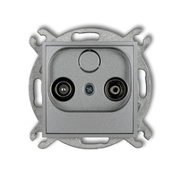 KARLIK MINI 7MG15P Gniazdo abonenckie RTV przelotowego 15dB