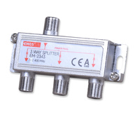 Rozgałeźnik 3 tv rozdzielacz sygnału anteny dvb-t2