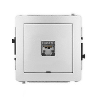 KARLIK DECO 7DGKBO-5  Gniazdo komputerowe pojedyńcze  1xRJ45