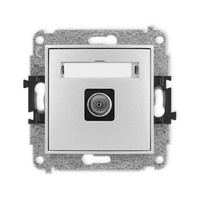 KARLIK ICON 7IGTV-1  Gniazdo antenowe pojedyńcze  TV