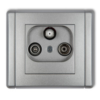 KARLIK FLEXI 7FGS  Gniazdo abonenckie RTV-SAT końcowe 1