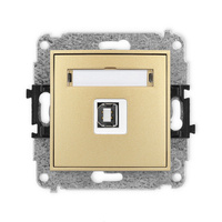 KARLIK ICON 29IGUSB-3  Gniazdo pojedyńcze  USB A-B 2.0