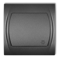 KARLIK LOGO 11LWP-5L Łącznik zwierny światło podświetlany