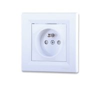 Asfora gniazdo pojedyńcze z/u przesłonami